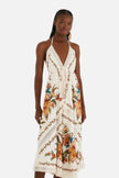 <STRONG>FARM RIO</strong><br> Majestic Lencojardín Dress