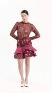 <strong>CIRCÉ</STRONG><BR>Helios Pink Mini Skirt
