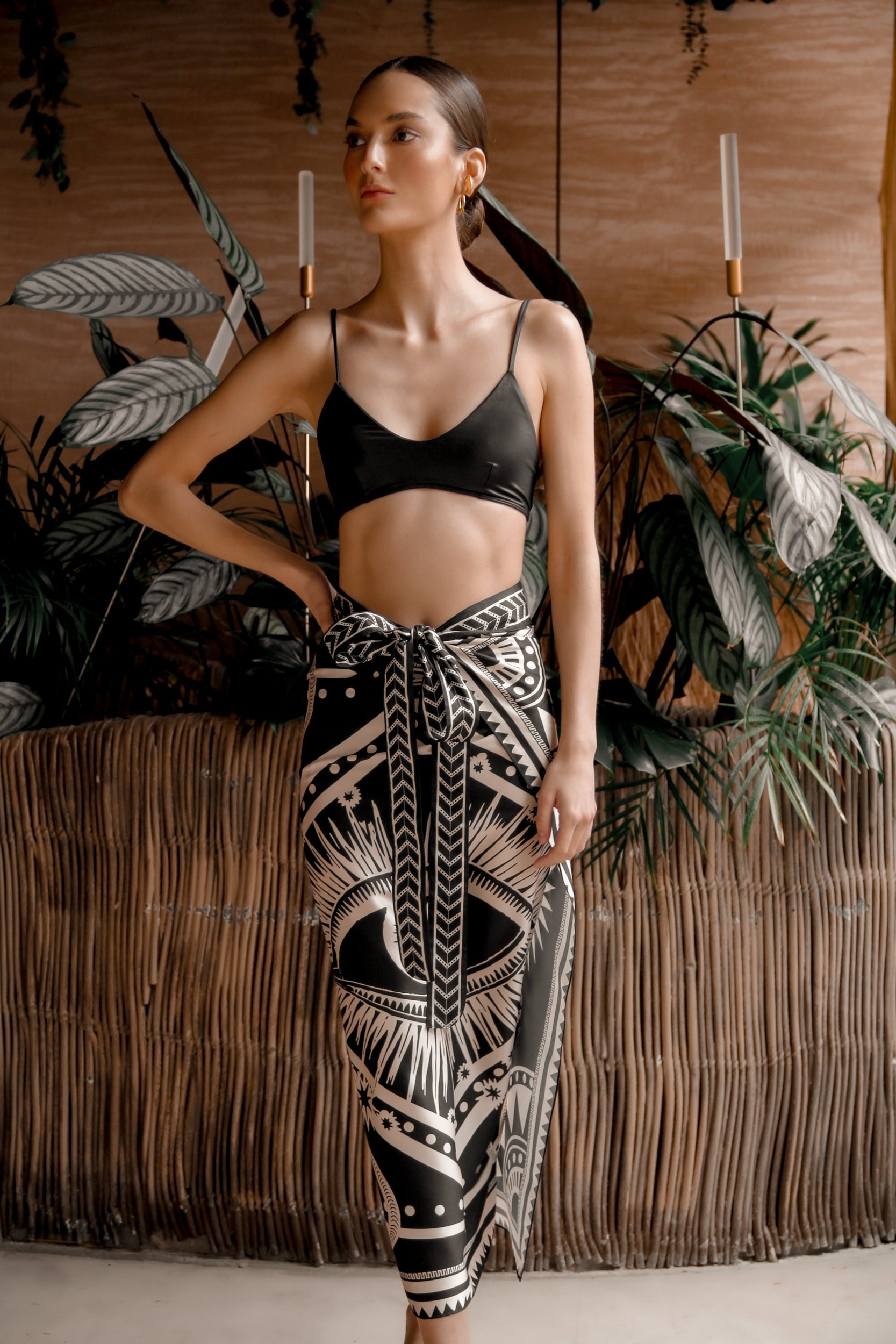 Plissé | Sari Nazar, Black / Dress - Skirt