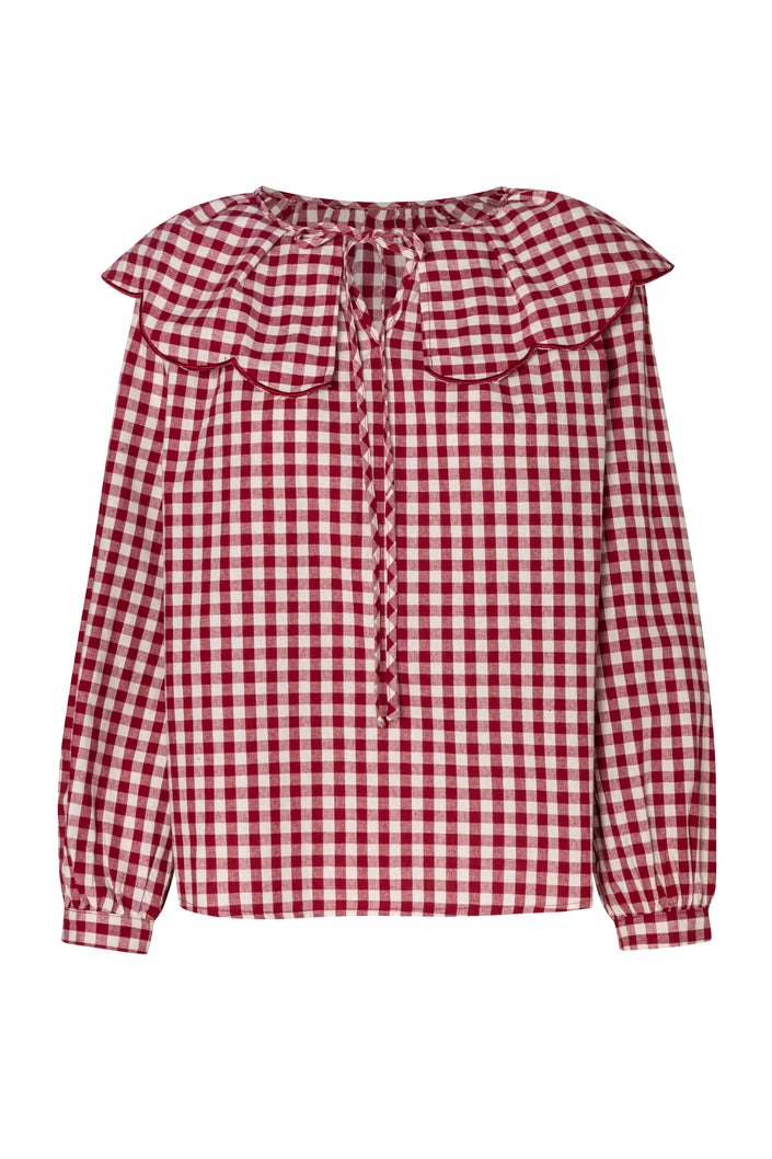 Long Sleeve Checkered Shirt