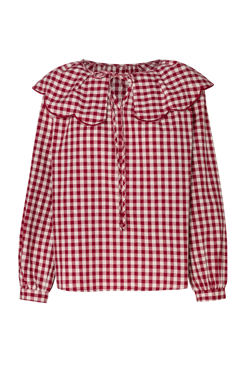 Caroll | Long Sleeve Checkered Shirt