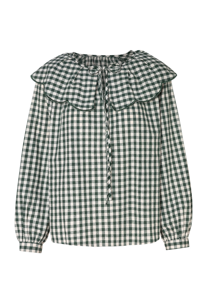 Long Sleeve Checkered Shirt