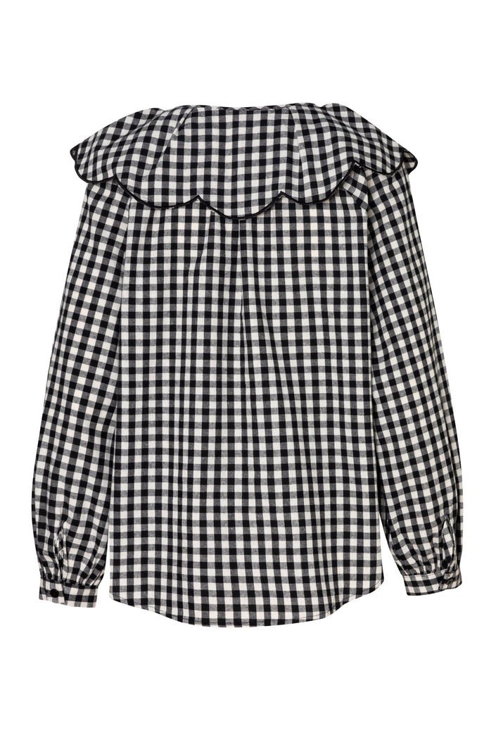 Long Sleeve Checkered Shirt