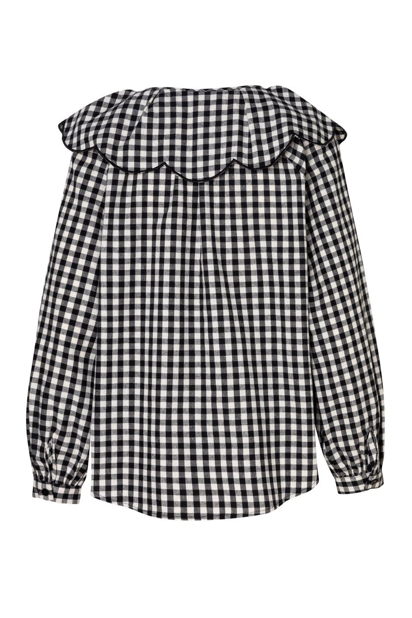 Caroll | Long Sleeve Checkered Shirt