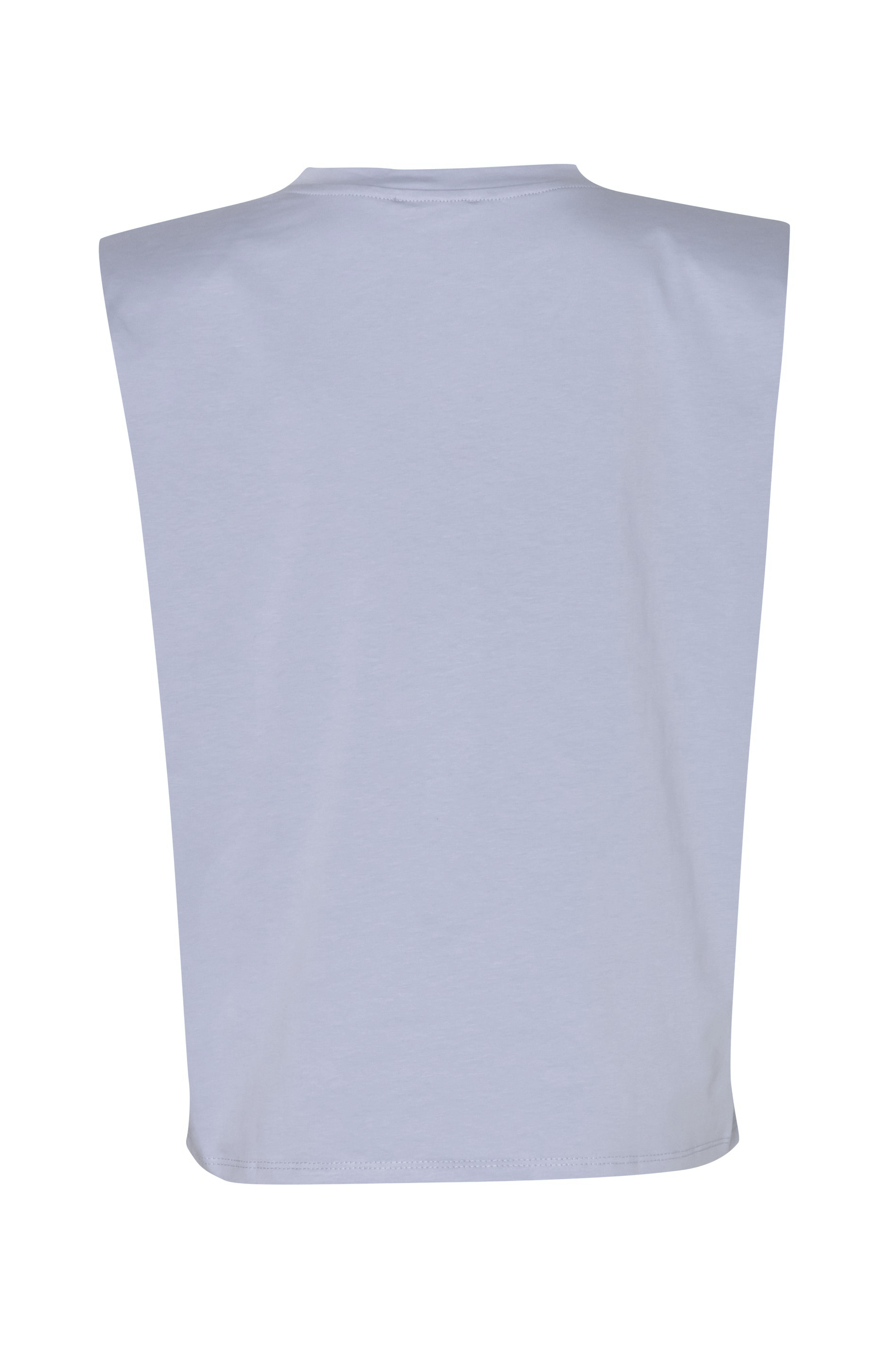 Caroll | White Sleeveless T-Shirt