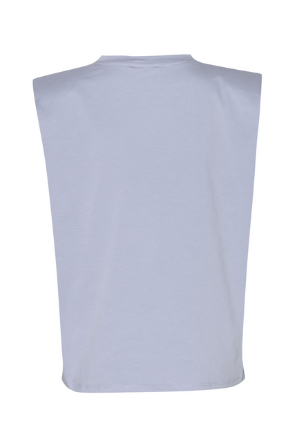 Caroll | White Sleeveless T-Shirt