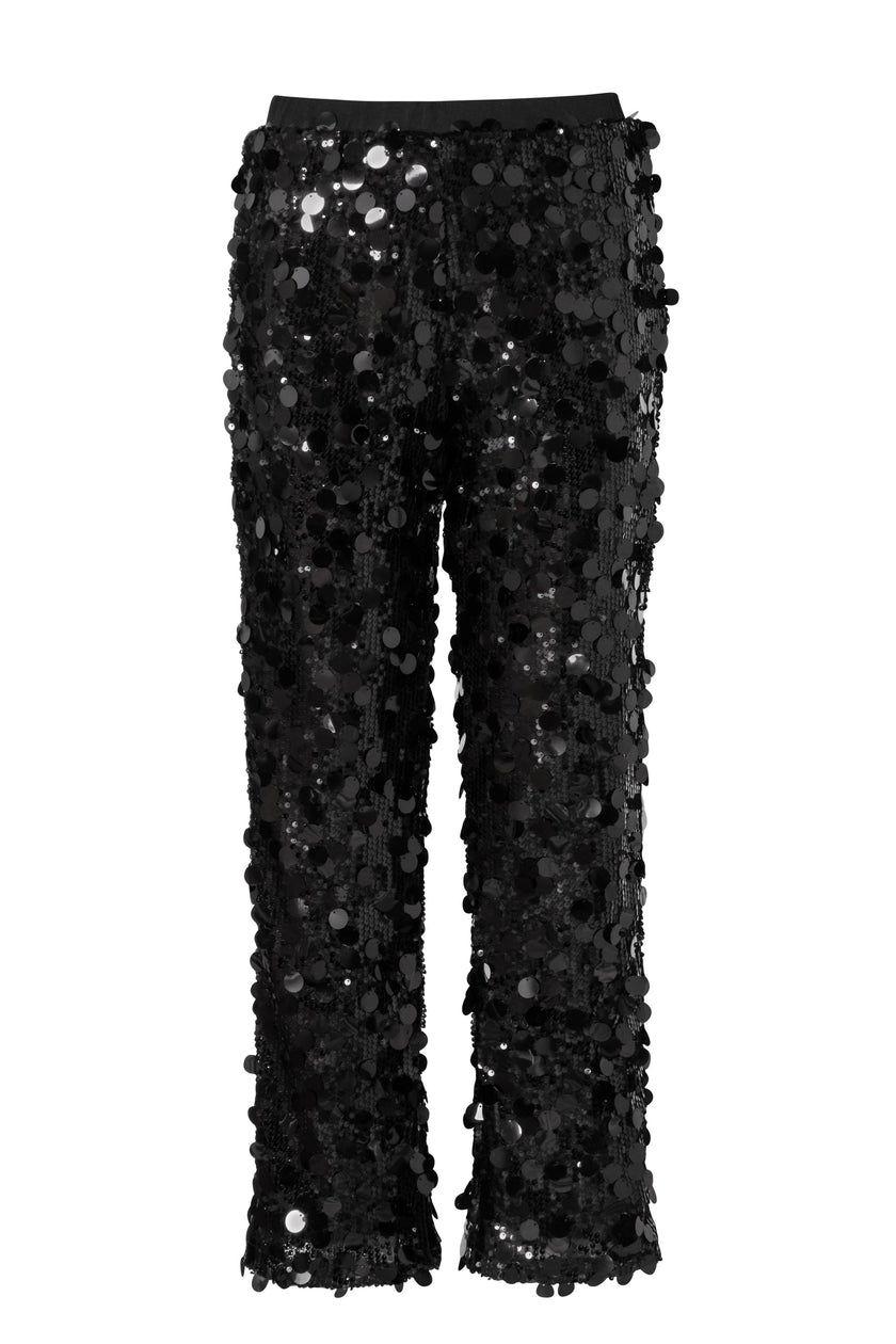 Antibes Caroll Black Acetate Pants