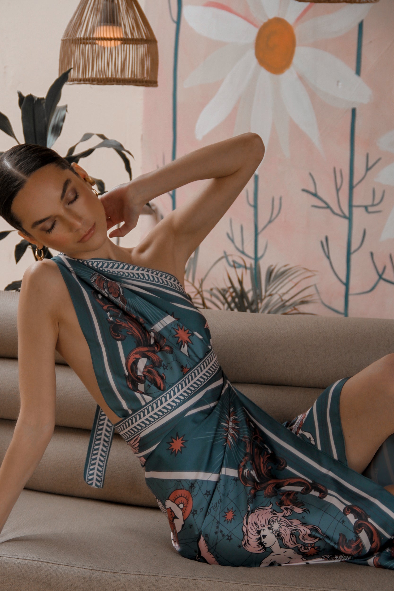 Plissé | Zodiacus Sari, AIR / Dress - Skirt