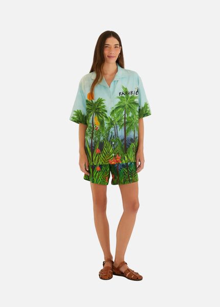<STRONG>FARM RIO</STRONG><BR> Tropical Printed Shirt