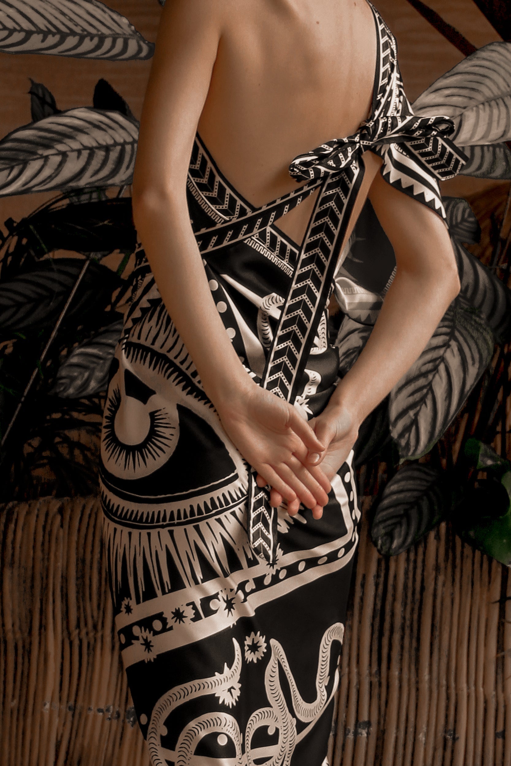 Plissé | Sari Nazar, Black / Dress - Skirt