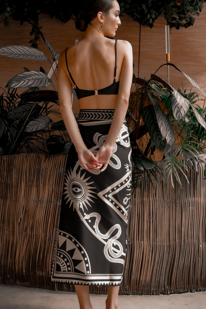 Plissé | Sari Nazar, Black / Dress - Skirt