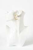 Stainless Steel Braided Hoop Earring