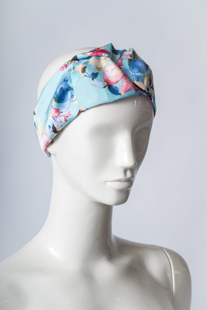 Diadema fina de seda