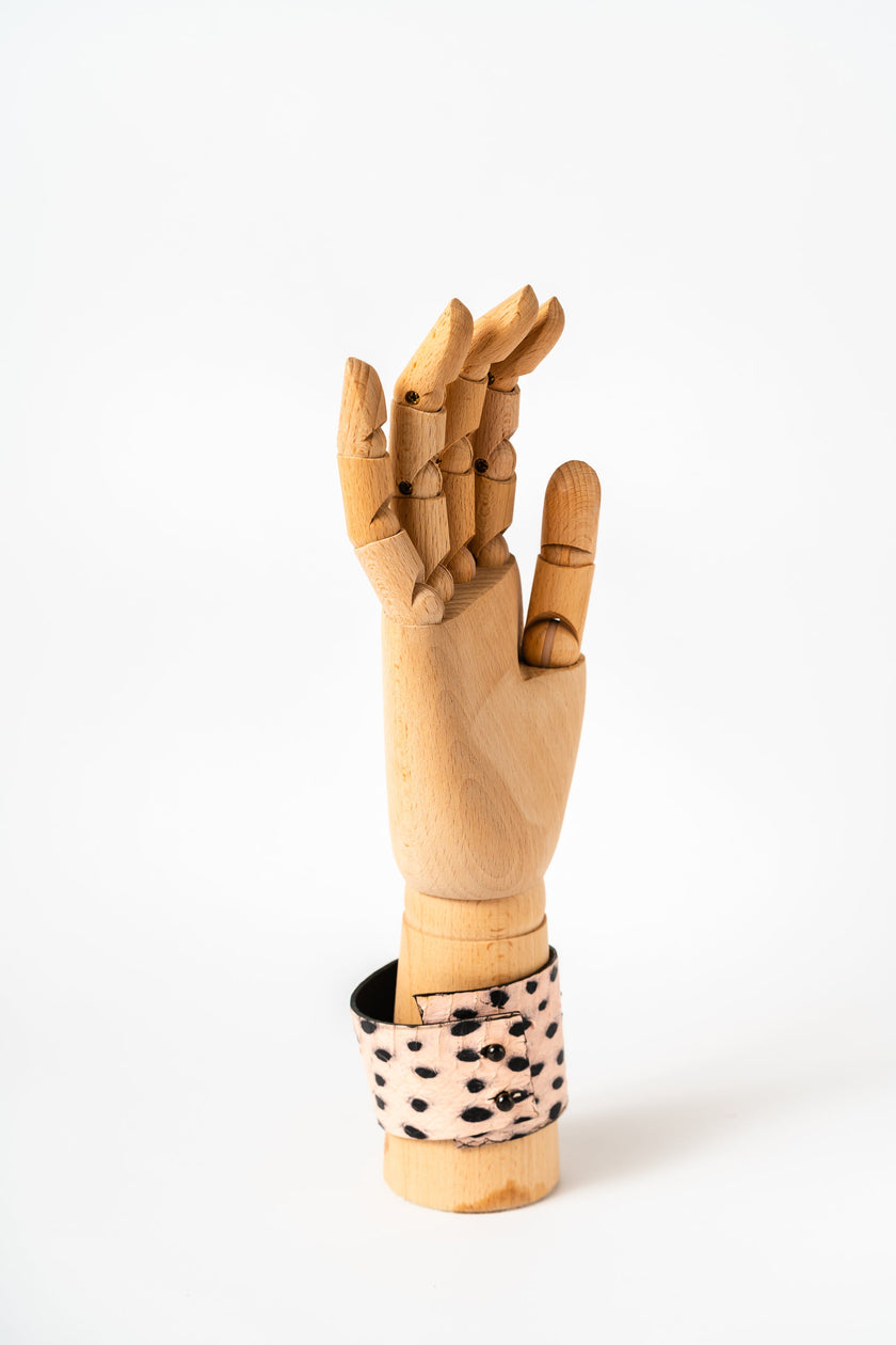 Pulsera de Cuero Multicolor, Fabricada en Italia