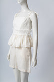 Angie Medina - Geranio Short White