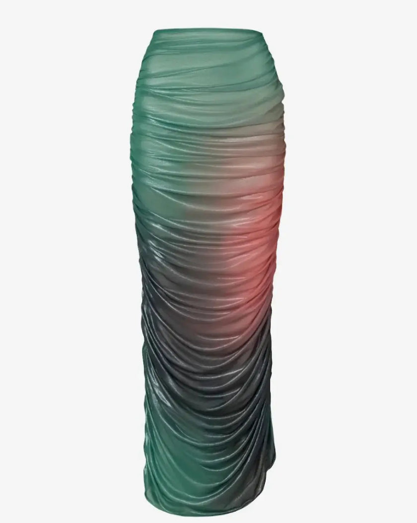 Side view of the Bahia Bikini Bottom, highlighting the high-leg cut and smooth finish.