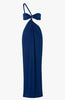 ear view of the Noah Dress, revealing the open-back style and seamless construction.