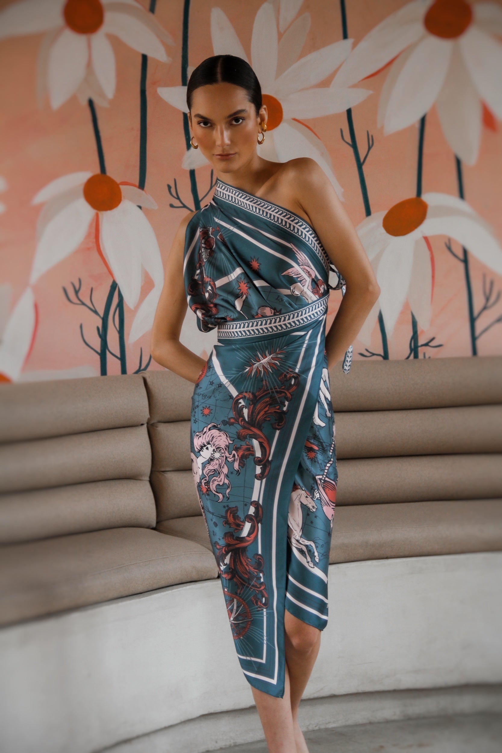 Plissé | Zodiacus Sari, AIR / Dress - Skirt