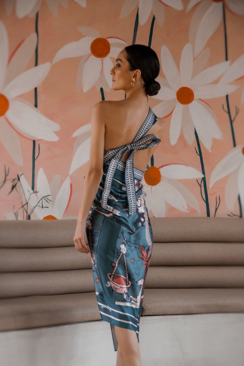 Plissé | Zodiacus Sari, AIR / Dress - Skirt