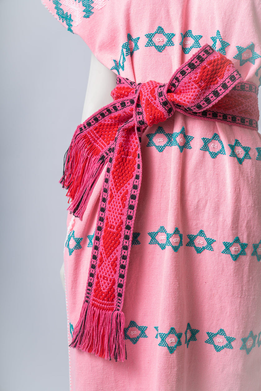 Cinturón Oaxaca Rojo y Negro