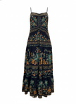 Farm Rio | Long Dress in Tropical Cotton Print