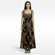 Farm Rio | Midi Dress with Tropical Print