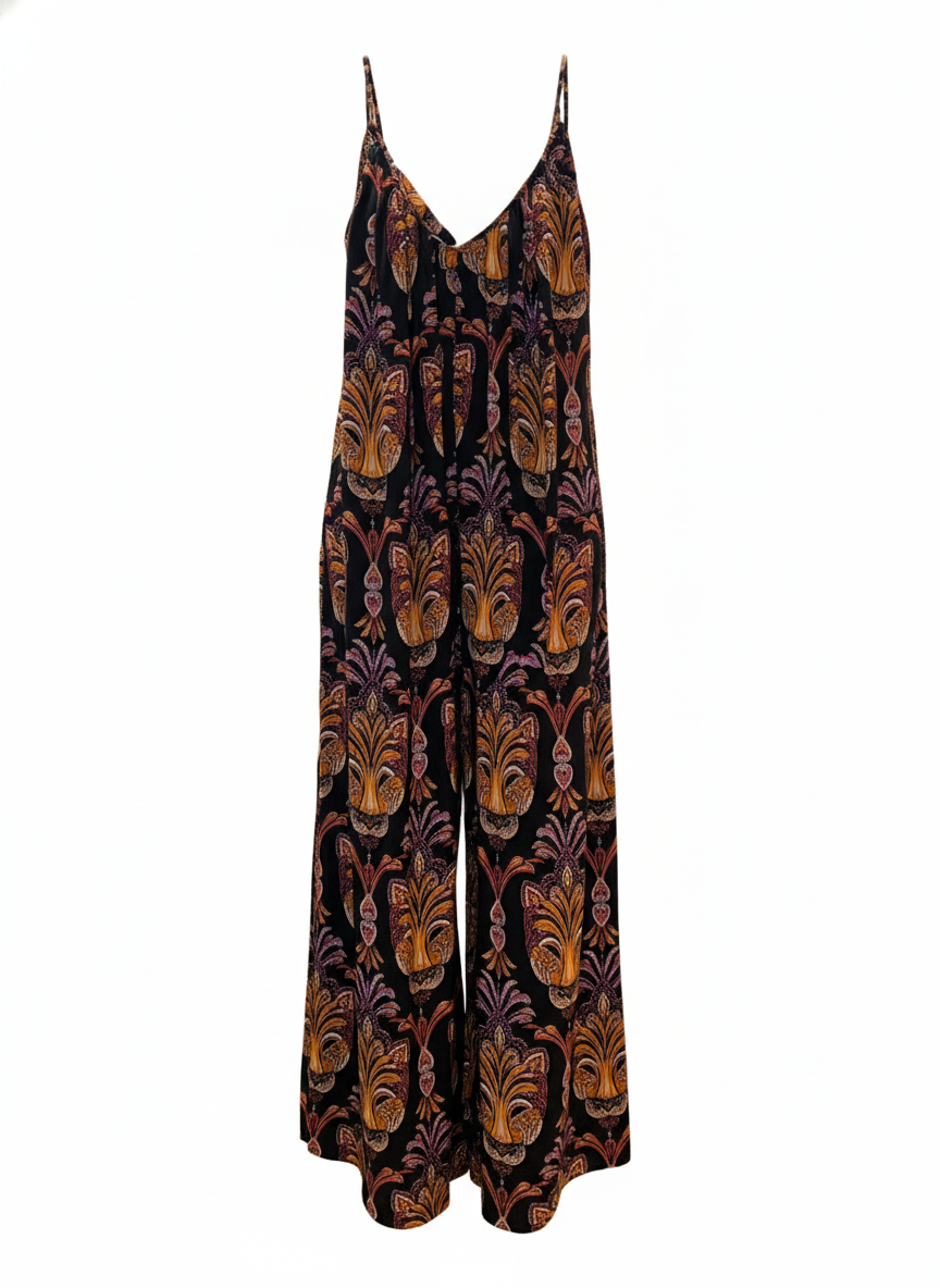 Farm Río | Cotton Jumpsuit with Animal Print