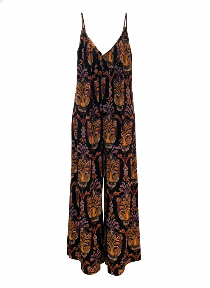 Farm Río | Cotton Jumpsuit with Animal Print