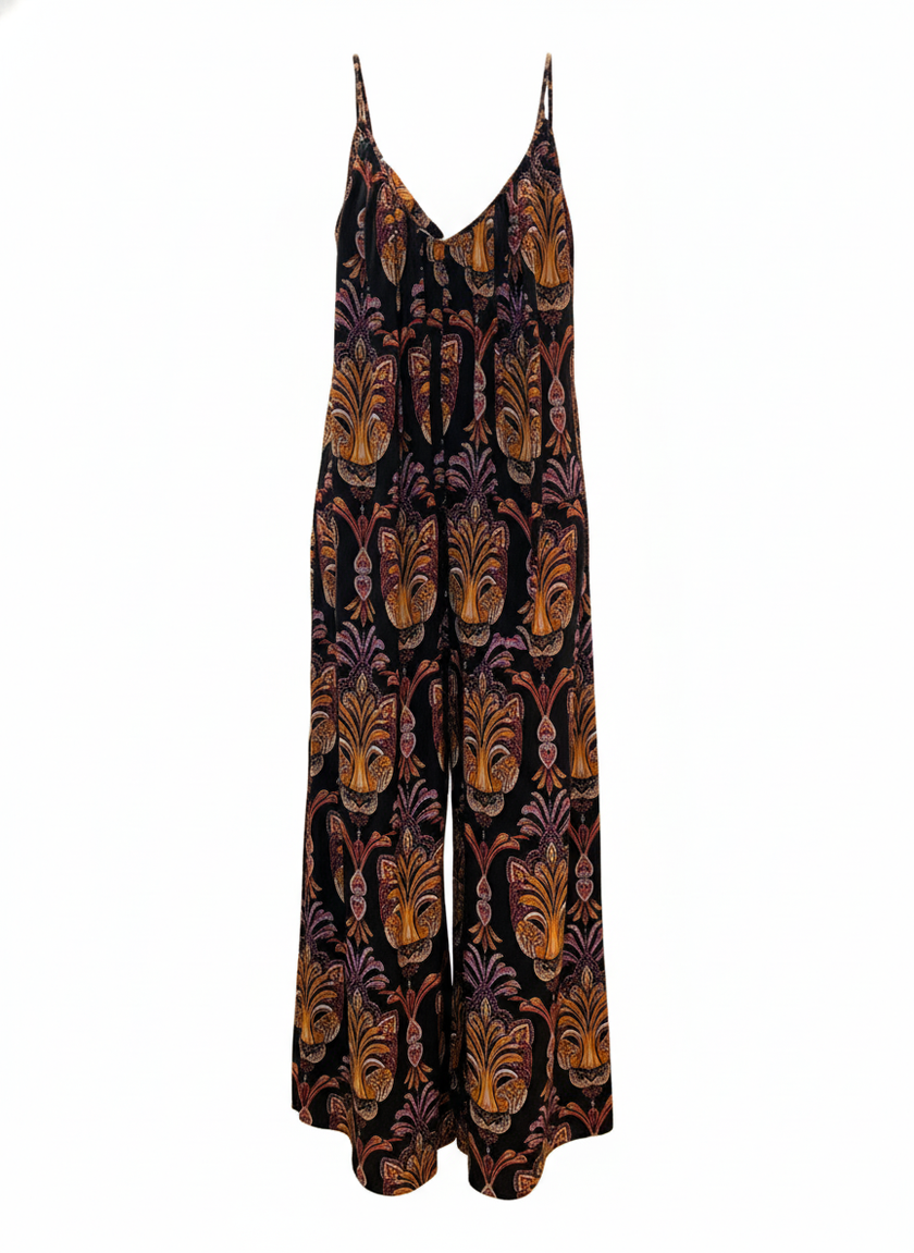 Farm Río | Cotton Jumpsuit with Animal Print