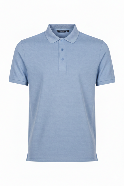 <strong>JUAN SILVESTRE</strong><br> Gorgona Baby Blue Polo Shirt