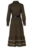Long Sleeve Dress with Belt