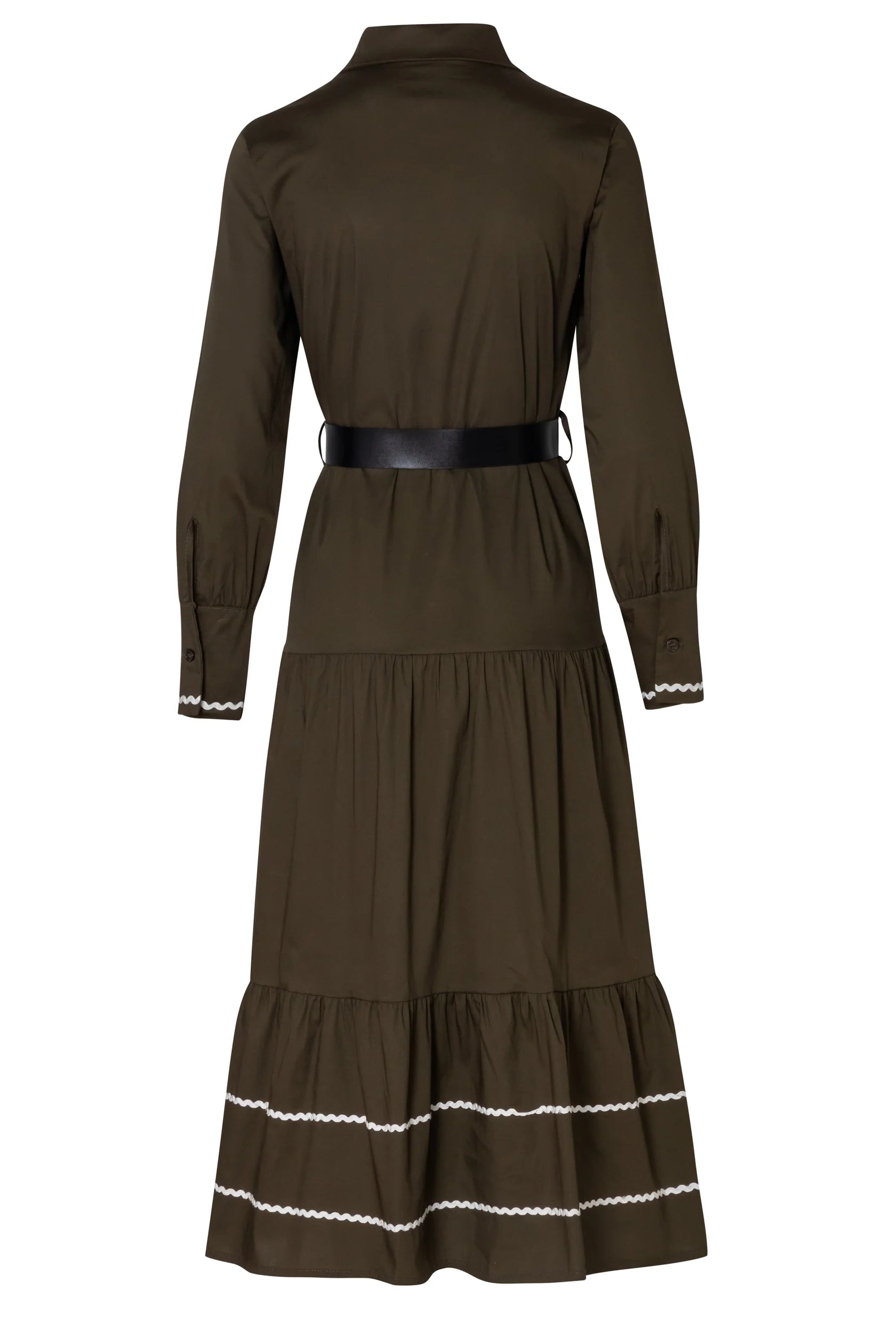 Long Sleeve Dress with Belt