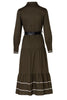 Long Sleeve Dress with Belt