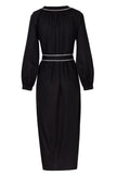 Long Sleeve Dress with Belt