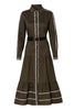 Long Sleeve Dress with Belt