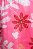 Close-up of the blouse cuff from the Lulo set, showing the delicate stitching and finish.