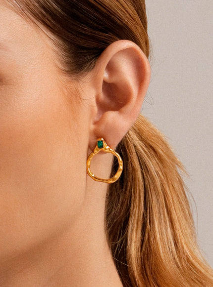 Maya Front-Back Earrings