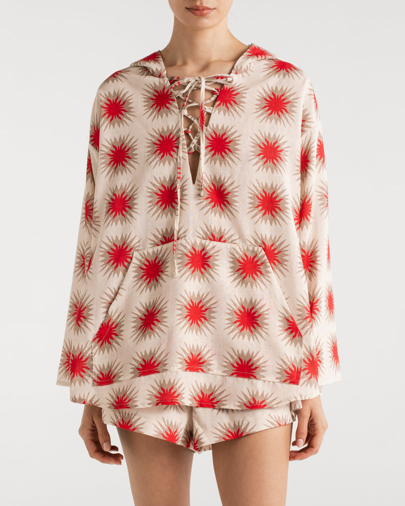 Encantadore | Rapha Star Red Hoodie