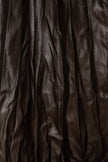 Ruffled Leather Skirt