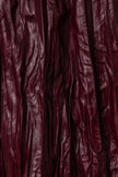 Ruffled Leather Skirt