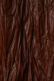 Ruffled Leather Skirt