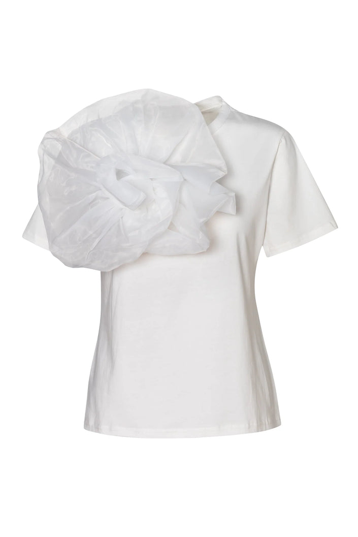 T-shirt Rose Blanco