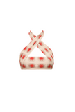 Encantadore | Paola Star Red Bikini Top