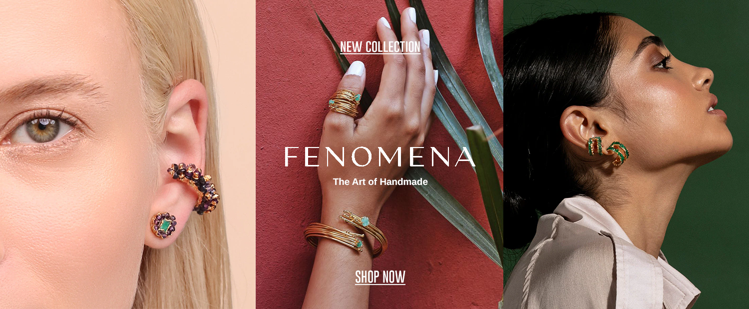 Fenomena jewelry collection – handmade artisanal earrings and rings in Punta Cana boutique