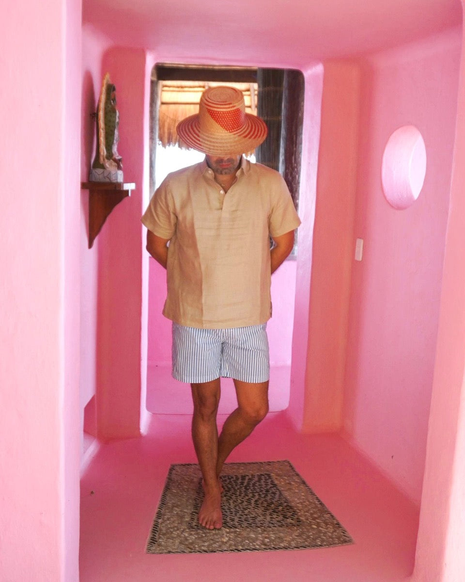 Tashe | Camel Polo T-Shirt