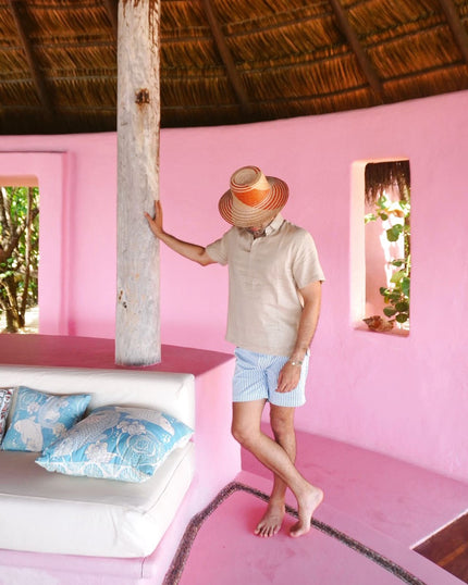 Tashe | Camel Polo T-Shirt