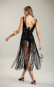 <strong>OH BEACH</strong><br>Long Macrame Dress