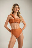 <strong>OH BEACH </strong><br>Swimsuit with Braided Detail